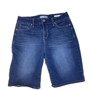 Code Bleu Chelsea Bermuda Jean Shorts